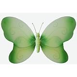 Green Swirl Butterfly Decorations butterflies hanging nylon nursery bedroom girls room ceiling wall decor wedding birthday party baby bridal shower