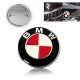 1986-1992 BMW E30 M3 Red Hood Trunk 82mm Emblem by BMW