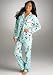  : P.J. Salvage Sushi Print Flannel Pajama Set Sleepwear
