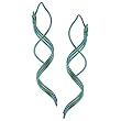 Niobium Spiral Earrings