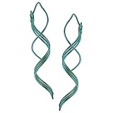 Niobium Spiral Earrings (Hand-crafted)