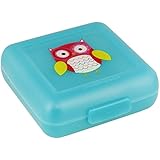 Crocodile Creek Girls Eco Reusable Owl Sandwich Keeper, Teal