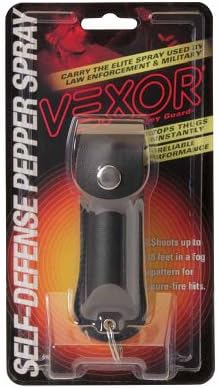Vexor Self Defense Pepper Spray Cone Spray with Pocket Key Case