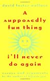 A Supposedly Fun Thing I'll Never Do Again: Essays and Arguments