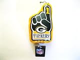 Green Bay Packers NFL Soft Toy Mini #1 Finger Dangler Ornament