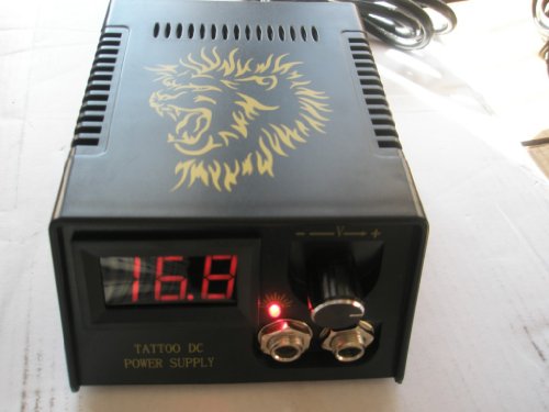 Digital LCD Tattoo Power Supply with Power Clip Cord and Foot