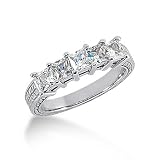 14K Gold Diamond Anniversary Rings 14K-AR27121927 1.35 Ctw.