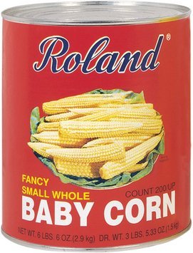 Whole Baby Corn, Fancy Small (7Lb.) by Roland