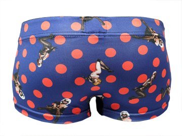 IRL/ネイビー 女性ボクサーパンツ (<em>奥萨马</em>) OS
