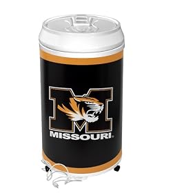 Coola Can Sports Refrigerator/Party Cooler- Missouri Tigers by Creative Cooling