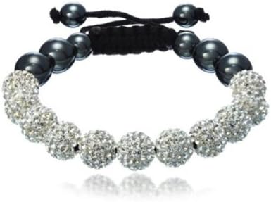 Dream Jewelry 2012 Swarovski Crystal Disco Ball Bracelet White Friendship Wristband Bracelet