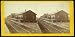 Depot at Junction City, Kansas, 423 miles west of St. Louis, Mo. Reprint (24 x 12 inc...