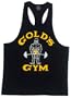 G310 Golds Gym Workout Tank Top "Old Joe" Logo (M, Black)