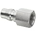 SMC KK130 Series Stainless Steel Tube Fitting, Plug, 1/4" BSPT Female