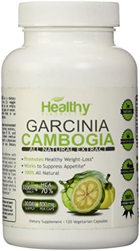 Garcinia Cambogia Extract with FREE Bonus, Ultimate Weight Loss Appetite Suppressant Supplement Highest Potency Pure 3200 mg HCA 70% Strength Natural 120 Veggie Capsules for 30 Day Ultra Slim Diet. MONEY BACK GUARANTEE - BEST Value, Safe USA Quality