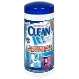 Carbona Clean It! Refrigerator & Microwave Wipe, 33-Count Canister (Pack of 6)