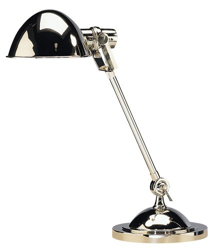 Robert Abbey Polished Nickel Pharmacy Desk Lamp