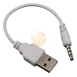 Premium White USB Data / Charging Adapter Adaptor for Apple 2nd Generation Shuffle