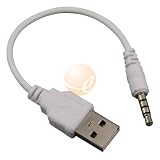 Premium White USB Data / Charging Adapter Adaptor for Apple 2nd Generation Shuffle