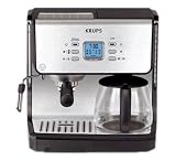 Krups Espresso Combine XP 2070 - Cafeti�re - filtre & espresso - inox/noir