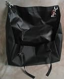 Driving Horse Waterproof Black Diaper / Manure Bag 
