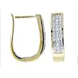 14K Yellow Gold Diamond Earrings - 1.00 Ct.