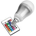 Techlight TXX3727 RGB LED Lampe / Strahler E14  5 Watt multicolor (farbwechsel) dimmbar inklusiv Infrarot-Ferbedienung
