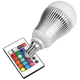 Techlight TXX3727 RGB LED Lampe / Strahler E14  5 Watt multicolor (farbwechsel) dimmbar inklusiv Infrarot-Ferbedienungvon "Techlight"