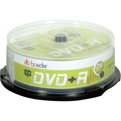 Geha 00116485 Boeder DVD+R 4,7GB, 16xSpeed, 25er Cakebox Preisvergleich