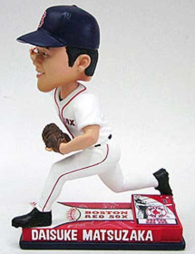 Boston Red Sox DaisUKe Matsuzaka Forever Collectibles On Field Bobble Head