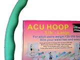 Weighted Sports Hula Hoop for Weight Loss - Acu Hoop 5L - 5 lb. large