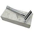 Merkur 23C Long Handle Chrome Plated DE Safety Razor (one razor blade included)