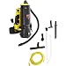 Rubbermaid Commercial 9VBH10 10 Quart HEPA Backpack Vacuum Cleaner, 8A Power, 11-1/2" Depth x 13" Width x 27-19/32" Height