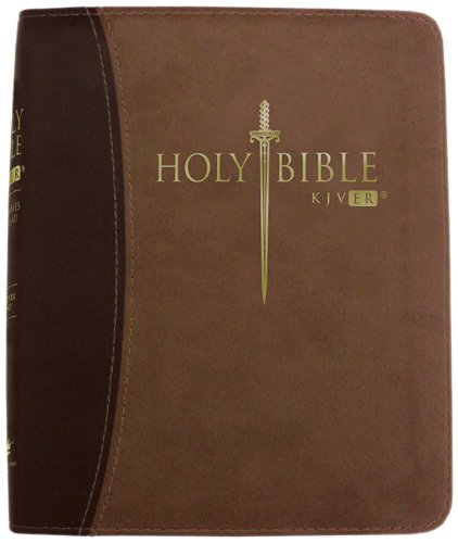 Kjver Sword Bible: Personal Size Brown/Brown Duotone Indexed