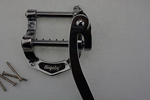 Beyond B5 Vintage Guitar Vibrato Tremolo Bridge Vibrato Tailpiece for LP SG Tele Guitar Silver