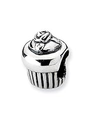 Sterling Silver Reflections Cupcake Bead