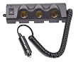 1 to 3 Cigarette Lighter Splitter with Switch 1 to 3 Cigarette Lighter Splitter with Switch
