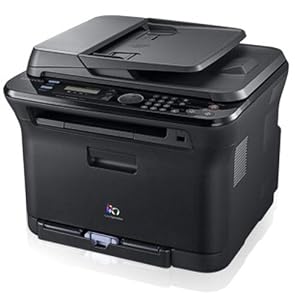 Samsung CLX-3175FW Farb-Laser-Multifunktionsgerät (4 in 1: Drucker, Kopierer, Scanner, Fax)