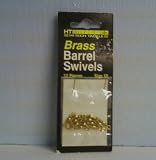 Brass Barrel Swivels Size 10 12 Pcs