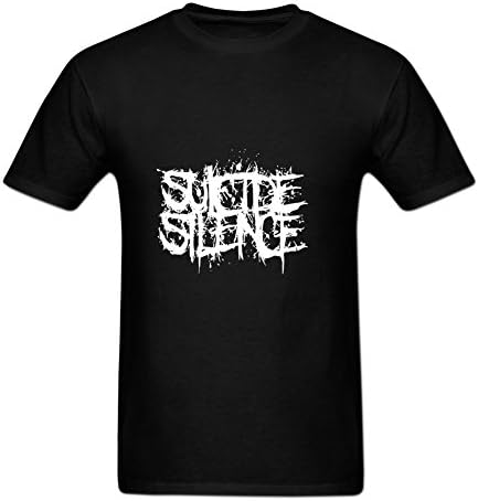 LLKE Men's Suicide Silence Logo t-shirt M Black