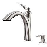 Price Pfister F-534-PARS Rembrandt Pullout Kitchen Faucet with Soap Dispenser