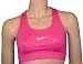 Nike Women's Pink Sports Bra Pro Combat Tank Top-S