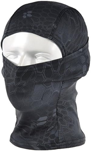 RJXuan Ninja Full Face Mask Military Balaclava Full Face Head Mask Typhoon TYP
