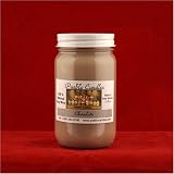 Chocolate 16oz. Mason Jar Scented Soy Wax Candle, By Pueblo Candles