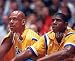 Abdul Jabbar & Magic Johnson Los Angeles Lakers 8x10 Photo