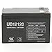 Universal Power Group UB12120 F2 12V 12Ah Rechargeable Replacement Battery