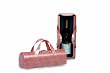 Fashion Avenue Flirtatious Single Wine Bottle Box Clutch - Rose Pink Swirl