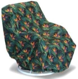 Two Dogs Designs, Hi Back Chair Cover, Bird of Paradise