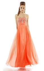 Chiffon/Taffeta/Tulle Mermaid Lace Crystal Applique Crystals Beaded Evening Dress/Quinceanera Dress 