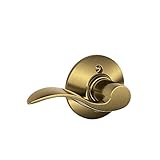 Schlage F170ACC609LH Accent Left Hand Dummy Lever, Antique Brass by Schlage Lock Company